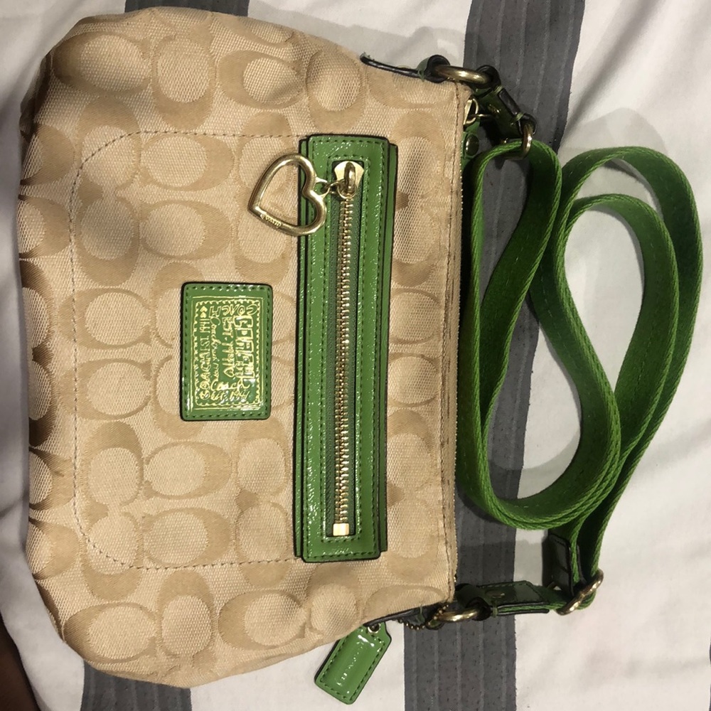 Signature Coach crossbody bag